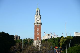 01 Torre Monumental British Clock Tower From Plaza General San Martin Retiro Buenos Aires